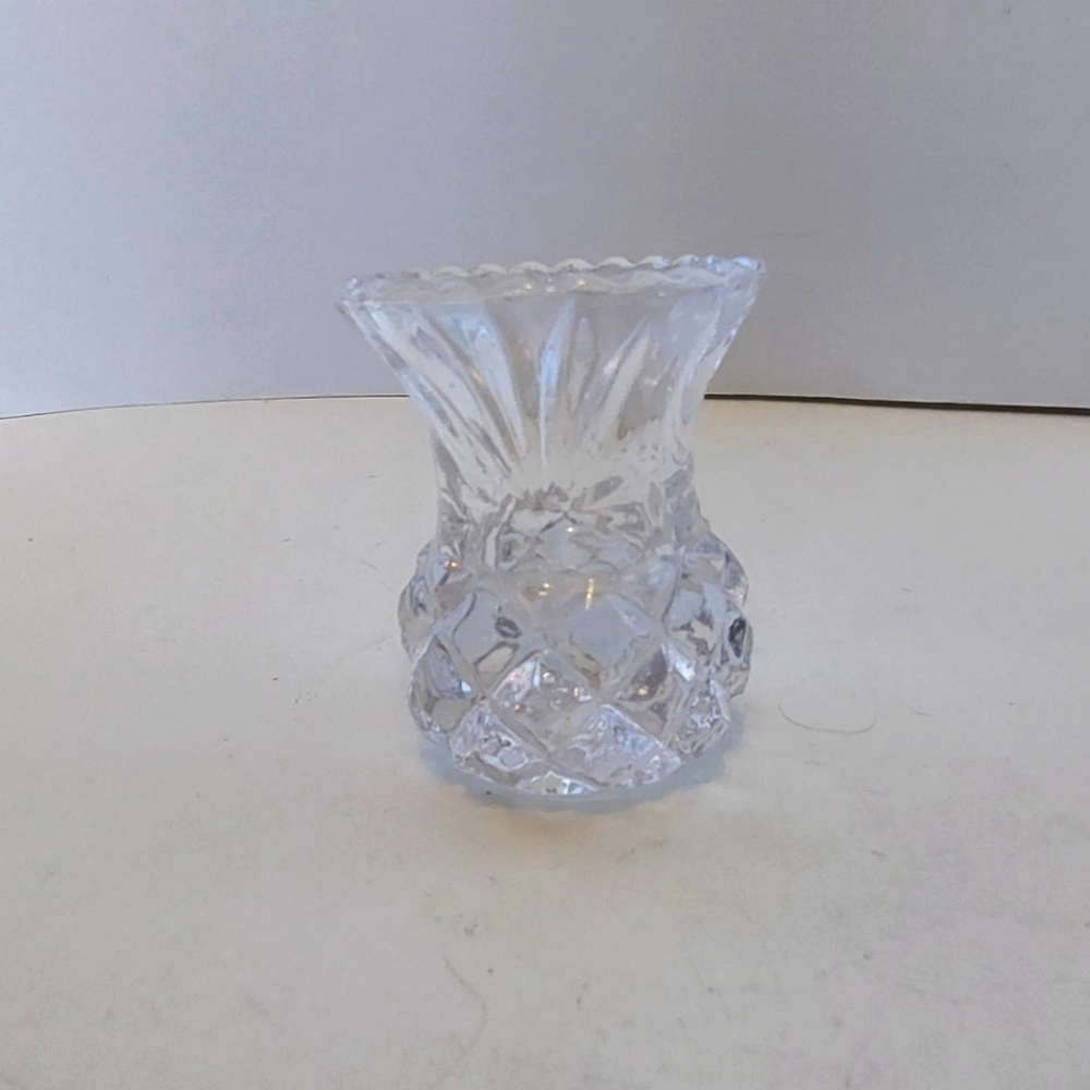 Crystal toothpick holder
